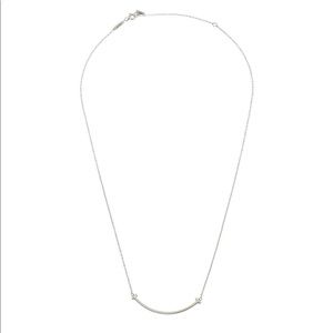 Tiffany T (smile) necklace